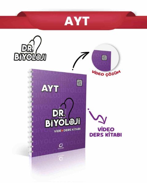 OKSİJEN AYT DR. BİYOLOJİ VİDEO DERS KİTABI resmi