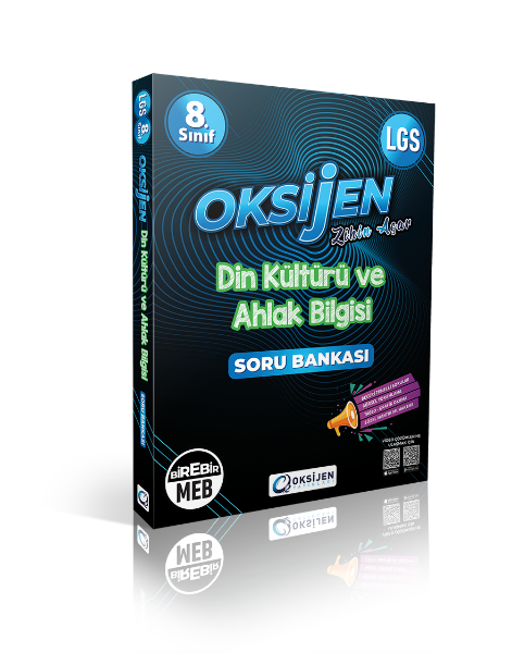 OKSİJEN 8. SINIF DİN KÜLTÜRÜ SORU BANKASI resmi
