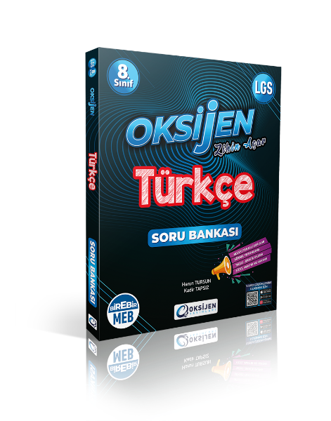 OKSİJEN 8. SINIF TÜRKÇE SORU BANKASI resmi