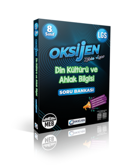 OKSİJEN 8. SINIF DİN KÜLTÜRÜ SORU BANKASI resmi