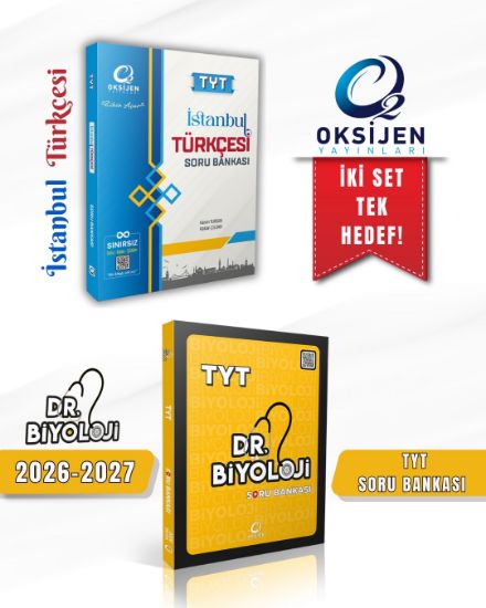 TYT İSTANBUL TÜRKÇESİ DR.BİYOLOJİ TYT SORU BANKASI  SET resmi