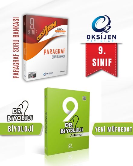 OKSİJEN 9. SINIF PARAGRAF DR.BİYOLOJİ 9.SINIF ANLATIYOR SET resmi