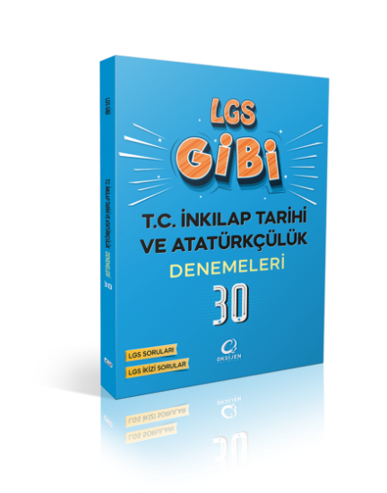 OKSİJEN 8. SINIF LGS GİBİ İNKILAP TARİHİ BRANŞ DENEMELERİ resmi