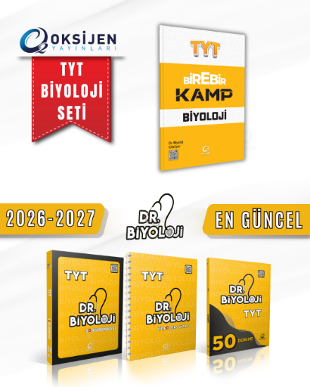 DR.BİYOLOJİ TYT FULL SET+BİREBİR KAMP resmi