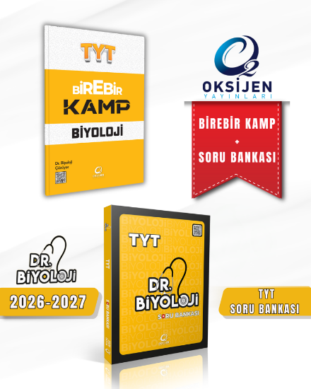 DR. BİYOLOJİ TYT SORU BANKASI&BİREBİR KAMP SETİ resmi