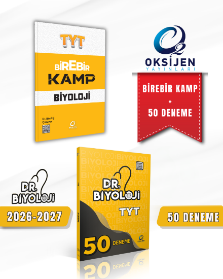 DR.BİYOLOJ TYT 50 DENEME & BİREBİR KAMP SETİ resmi