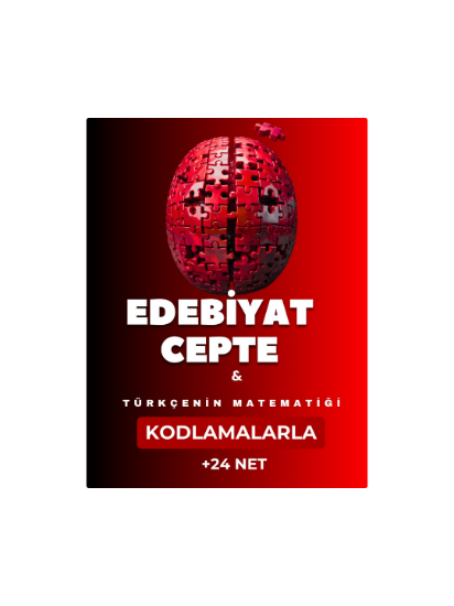 EDEBİYAT CEPTE VE KODLAMLARLA TÜRKÇENİN MATEMATİĞİ CEP KARTLARI resmi