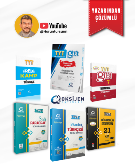 TYT TÜRKİYE GENELİ DENEME-TÜRKÇE-PARAGRAF SET resmi