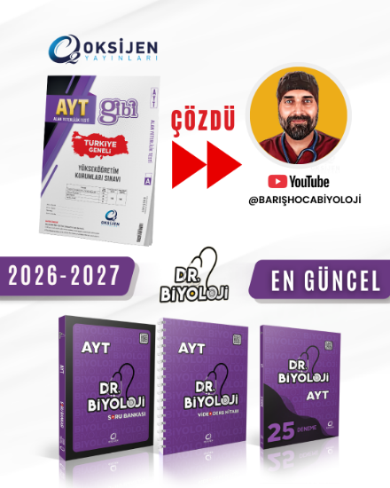 DR.BİYOLOJİ AYT FULL SET+AYT TÜRKİYE GENELİ DENEME resmi