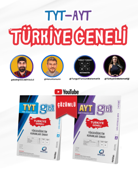 TYT-AYT TÜRKİYE GENELİ YÜKSEKÖĞRETİM KURUMLARI SINAVI resmi