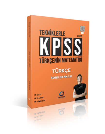 TEKNİKLERLE KPSS TÜRKÇENİN MATEMATİĞİ TÜRKÇE SORU BANKASI resmi