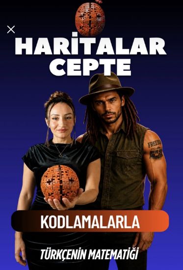 Türkçenin Matematiği Haritalar Cepte Kodlamalarla resmi